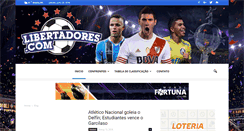 Desktop Screenshot of libertadores.com